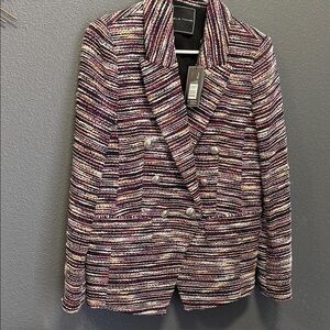 ELIE TAHARI  Tweed Blazer . NEW with Tags . Size 8